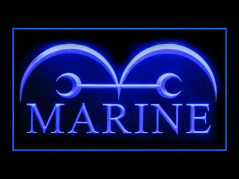 One Piece Marines LED Neon Sign